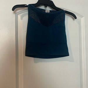 Cute cropped workout top for women